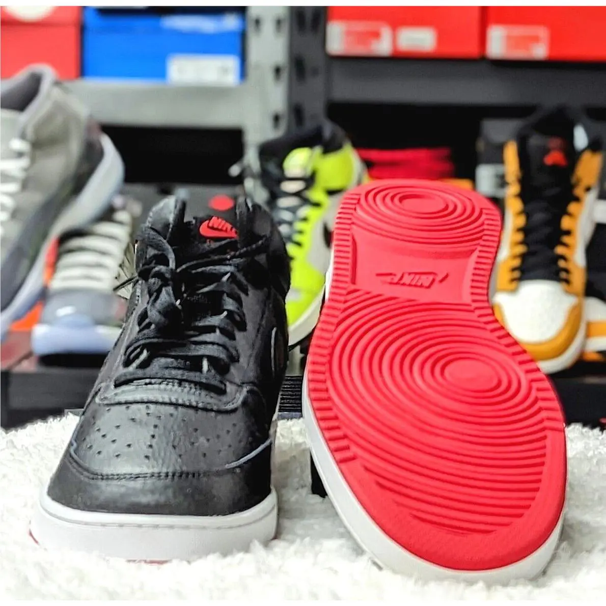 Nike shoes - Nike Court Vision - Court Vision - CD5466-005 - Red 4