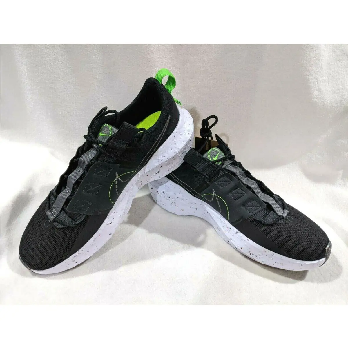 Nike Crater Impact Black/grey Men`s Sneakers - Size 10 DB2477-001