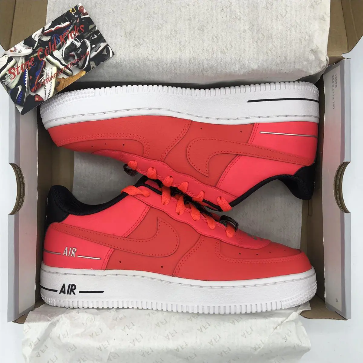 Nike shoes - Nike Air Force 1 - Air Force - CJ4092-600 - Red 2