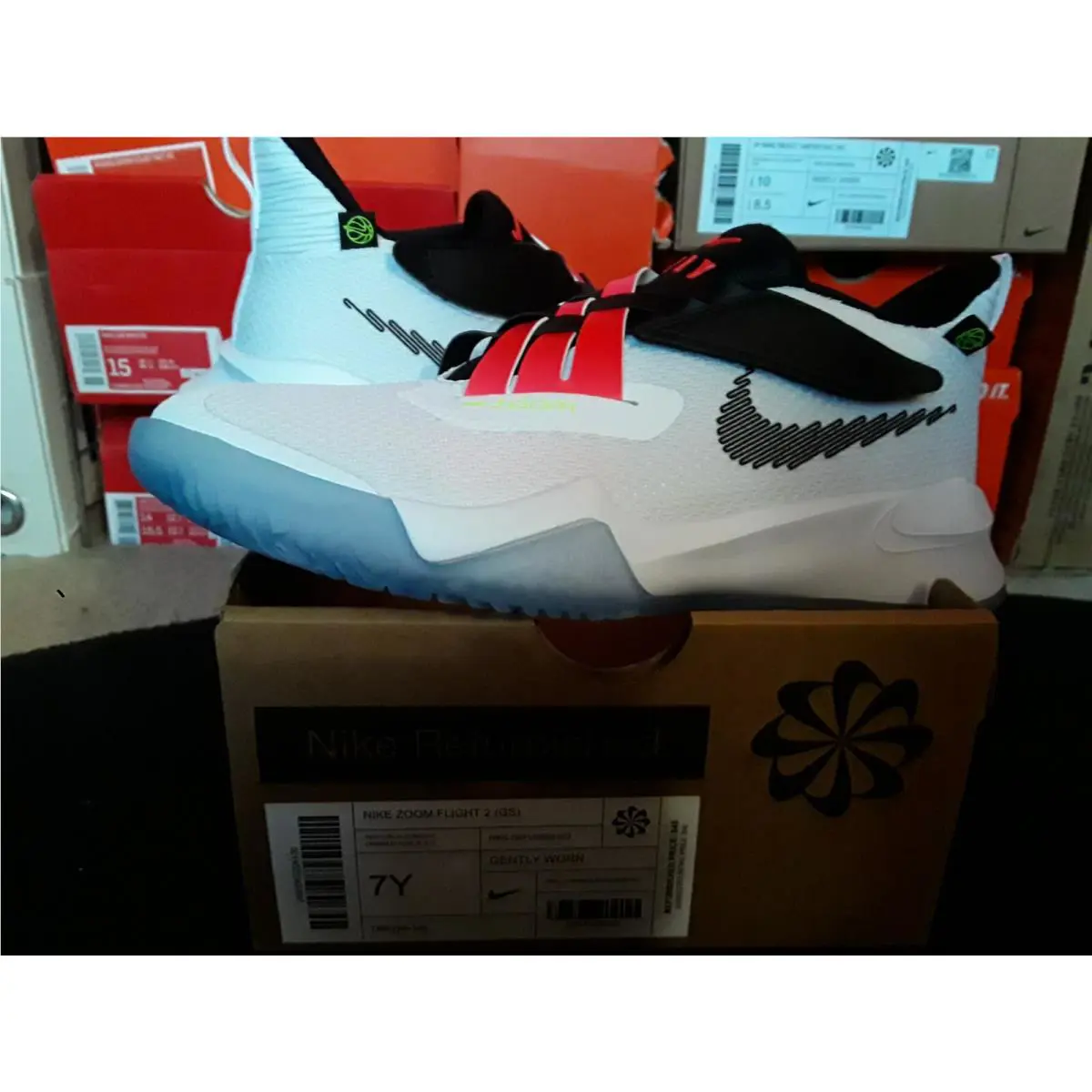 Nike shoes - Nike Air Zoom Flight - Air Zoom Flight - DB6708 100 - White 0