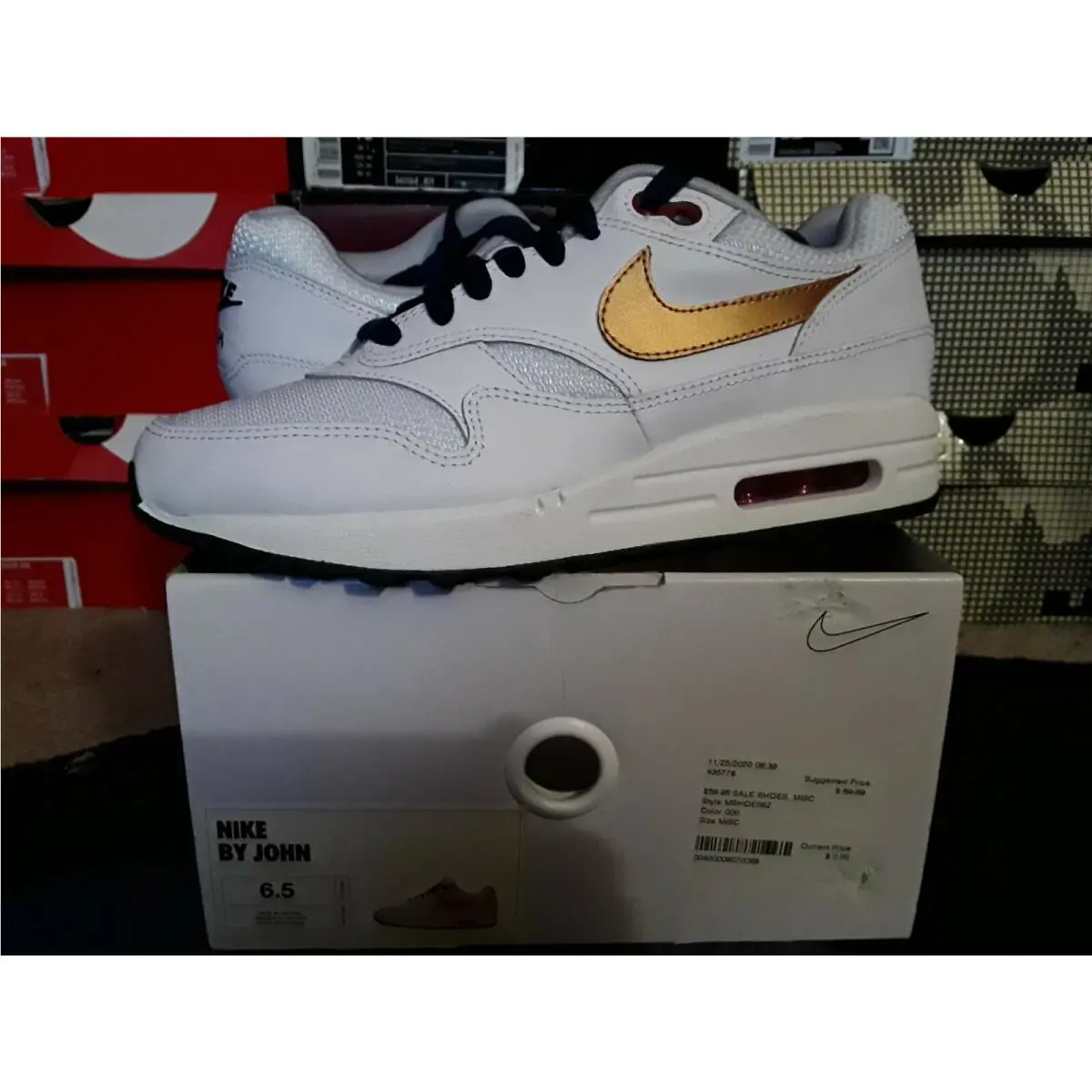 Nike shoes - Nike Air Max 1 - Air Max - 943757 901 - White 0