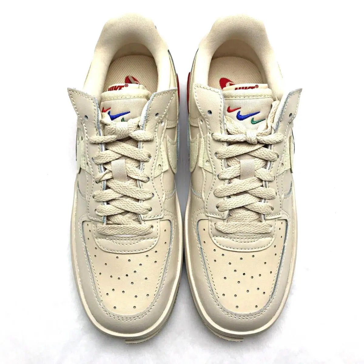 Nike shoes - Nike Air Force 1 - Air Force - DA7024-200 - Pearl White/Pearl White/University Red/Pearl White 2
