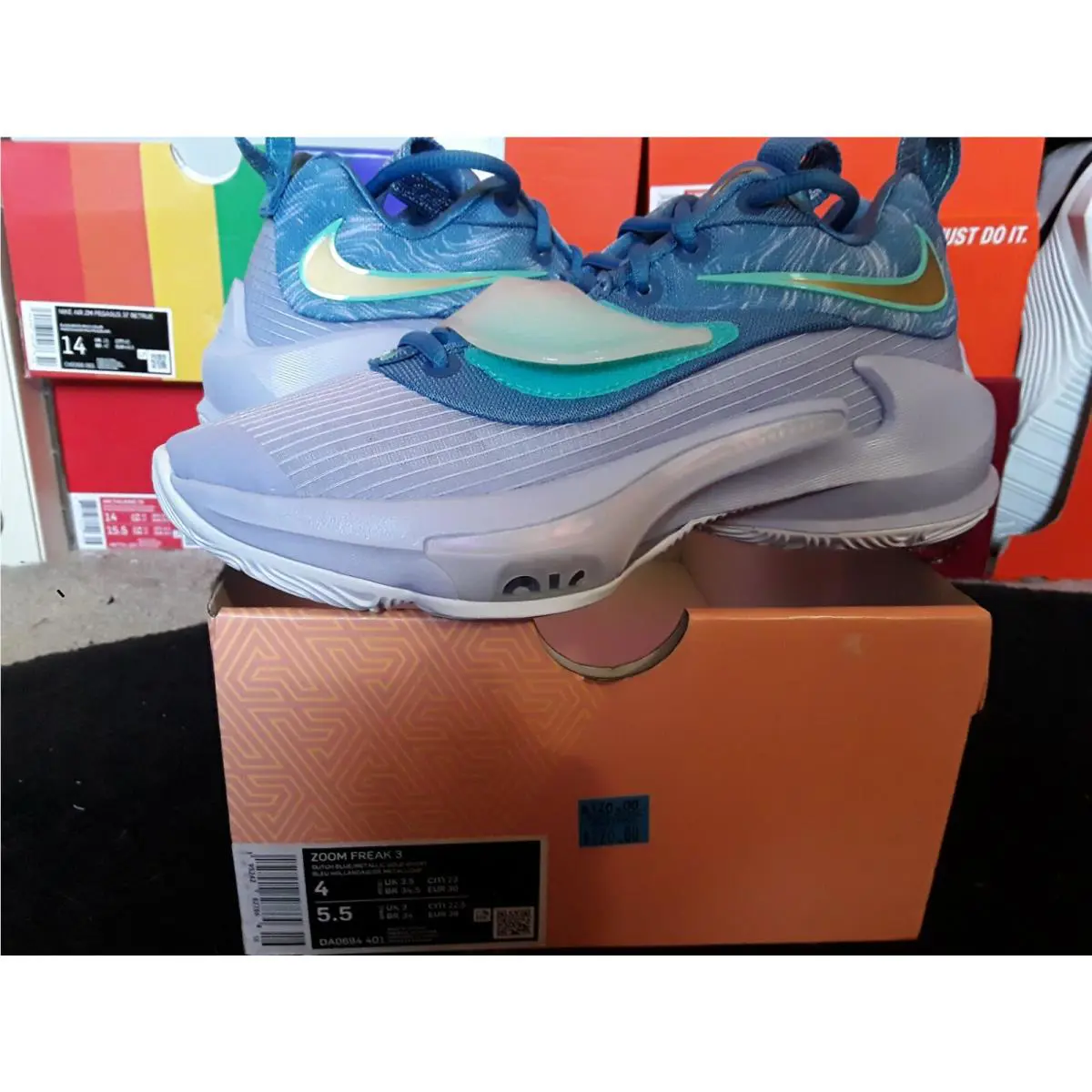 Nike shoes - Nike Air Zoom - Air Zoom - DA0694-401 - Blue 0