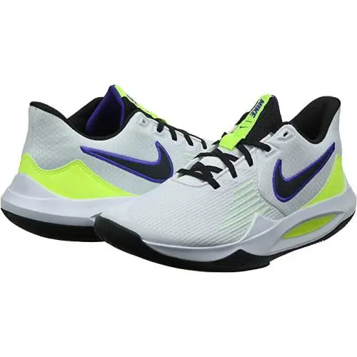 Nike shoes - Nike Precision 5 Flyease - Precision Flyease - CW3403-100 - White/ Barely Volt/ Volt/ Black, Manufacturer: white/ barely volt/ volt/ black 0