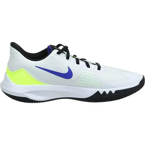 Nike shoes - Nike Precision 5 Flyease - Precision Flyease - CW3403-100 - White/ Barely Volt/ Volt/ Black, Manufacturer: white/ barely volt/ volt/ black 2