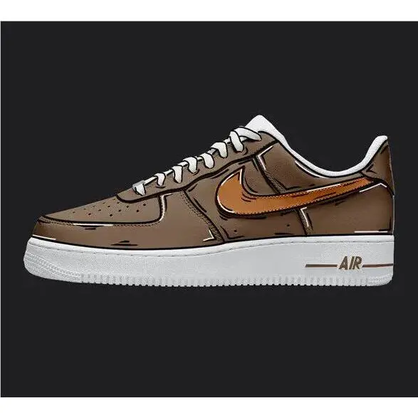 Nike shoes - Nike Air Force 1 - Air Force - DD8959-100 - Brown 12