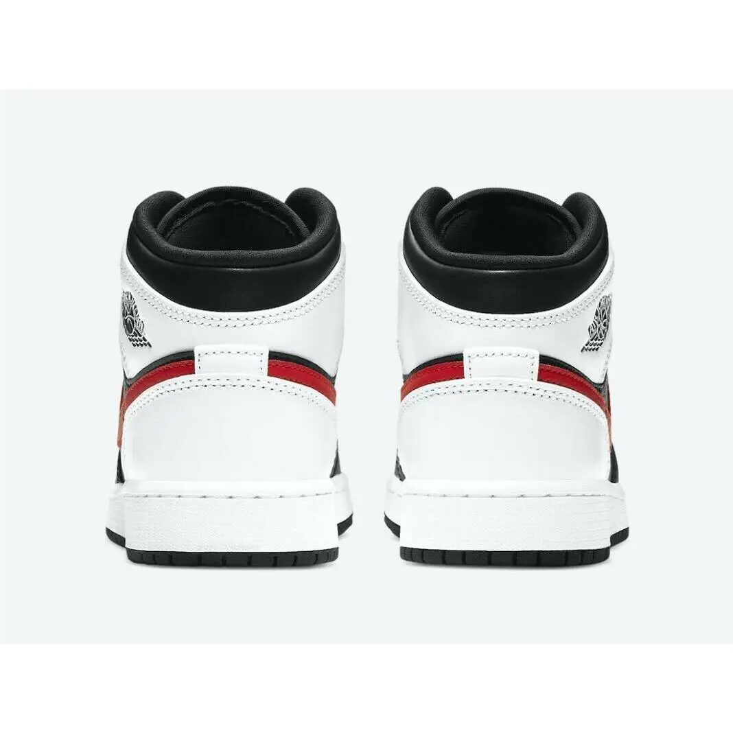 Nike shoes - Air Jordan 1 Mid - Air Mid - 554725-075 - Multicolor, Manufacturer: White Chile Red 2