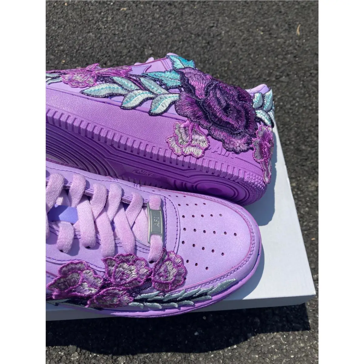 Nike shoes - Nike Air Force 1 - Air Force - DD8959-100 - Purple 1