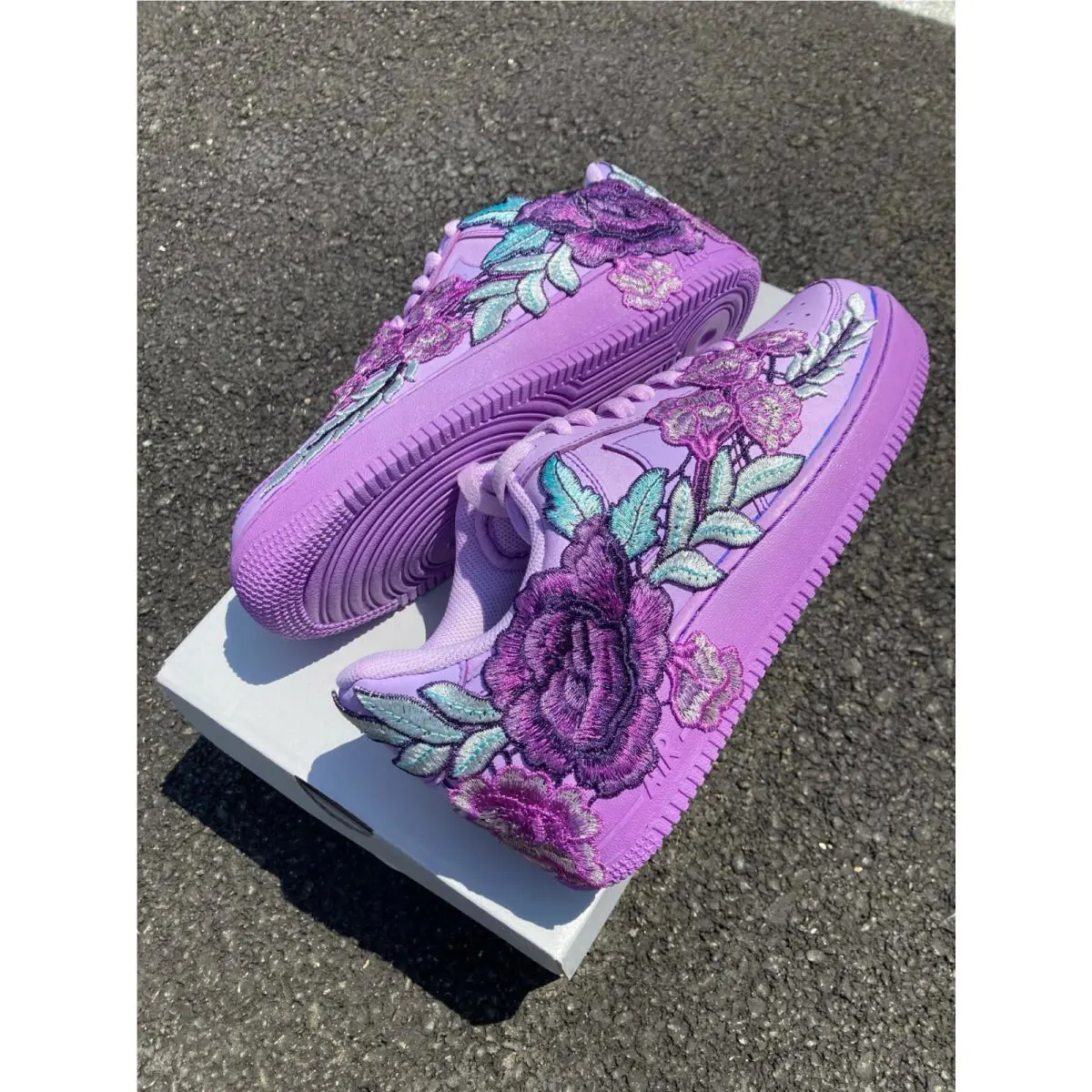 Nike shoes - Nike Air Force 1 - Air Force - DD8959-100 - Purple 2