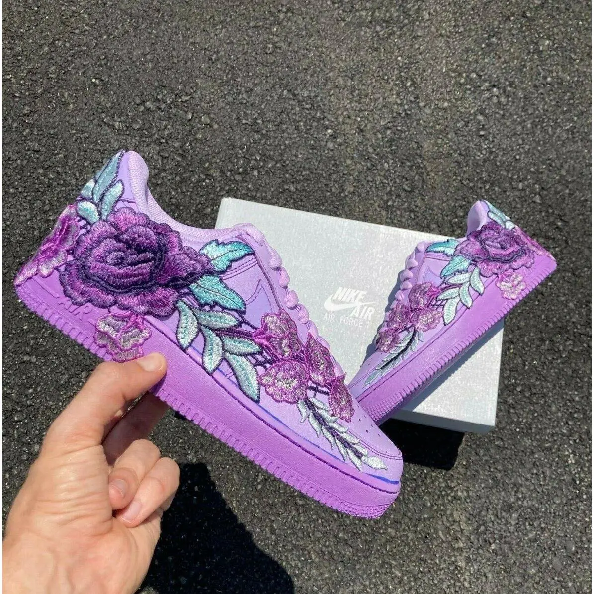 Nike shoes - Nike Air Force 1 - Air Force - DD8959-100 - Purple 11