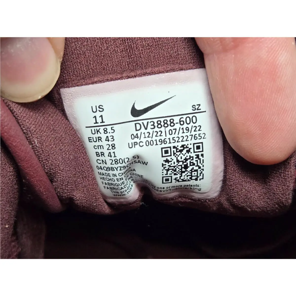 Nike shoes - Nike Air Max 1 - Air Max - DV3888-600 - Red 5