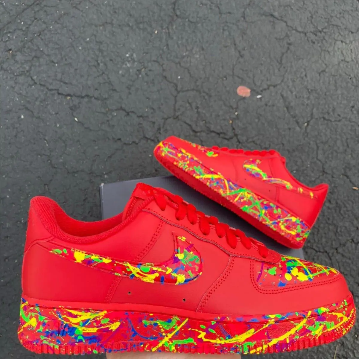 Nike shoes - Nike Air Force 1 - Air Force - DM8875-600 - Red 15