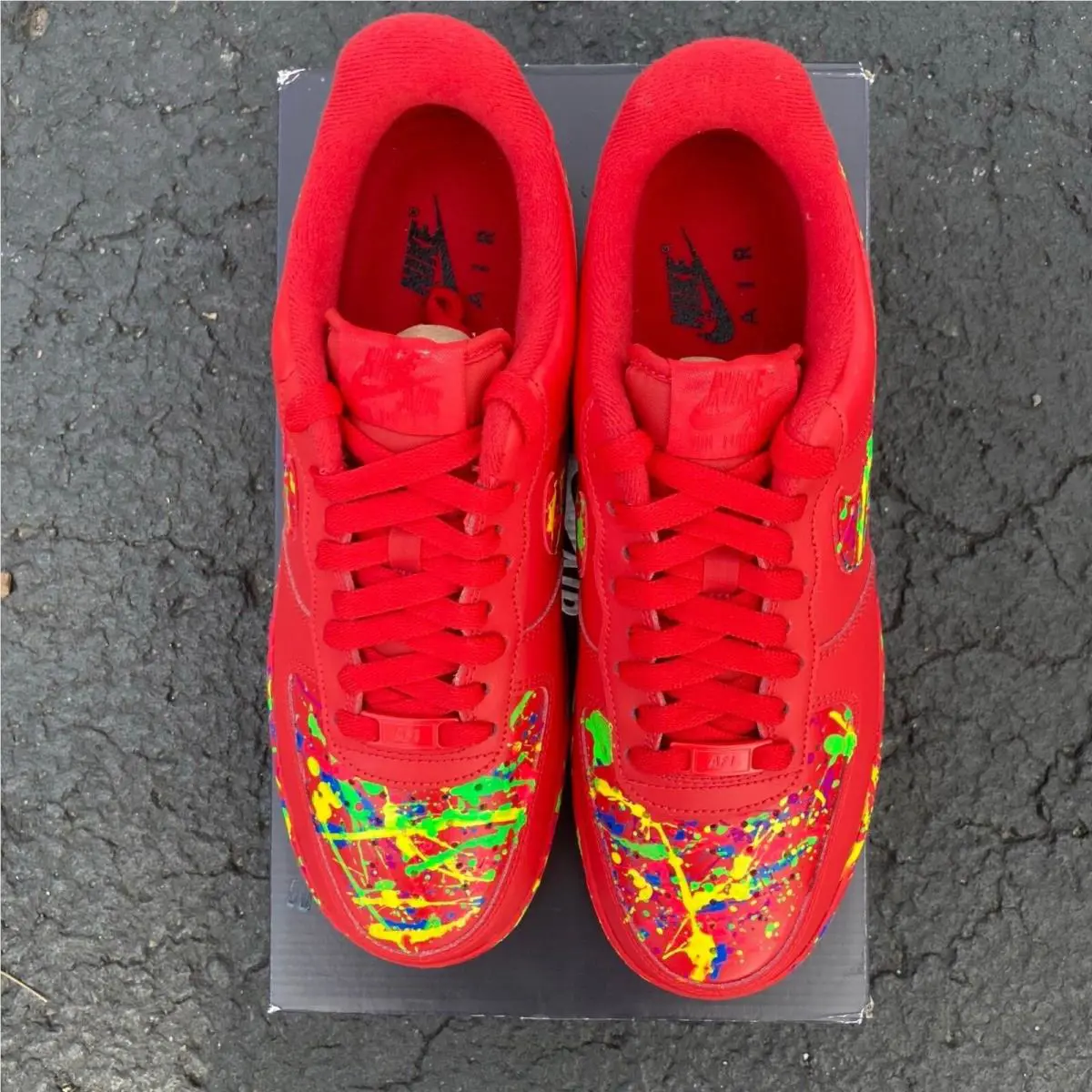 Nike shoes - Nike Air Force 1 - Air Force - DM8875-600 - Red 17