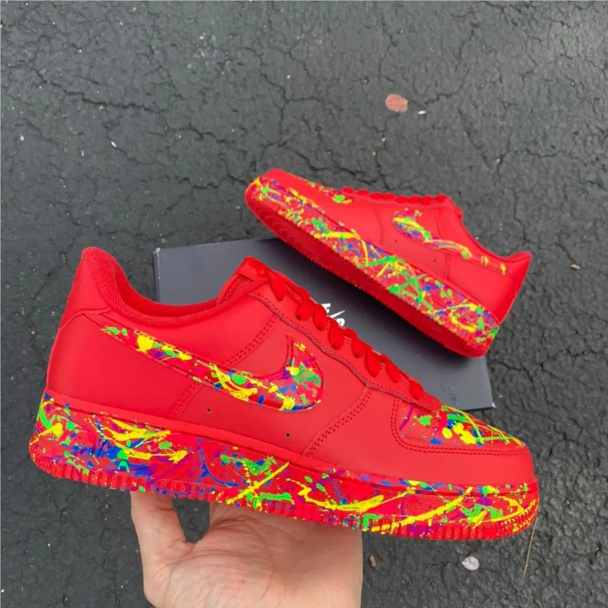 Nike shoes - Nike Air Force 1 - Air Force - DM8875-600 - Red 0