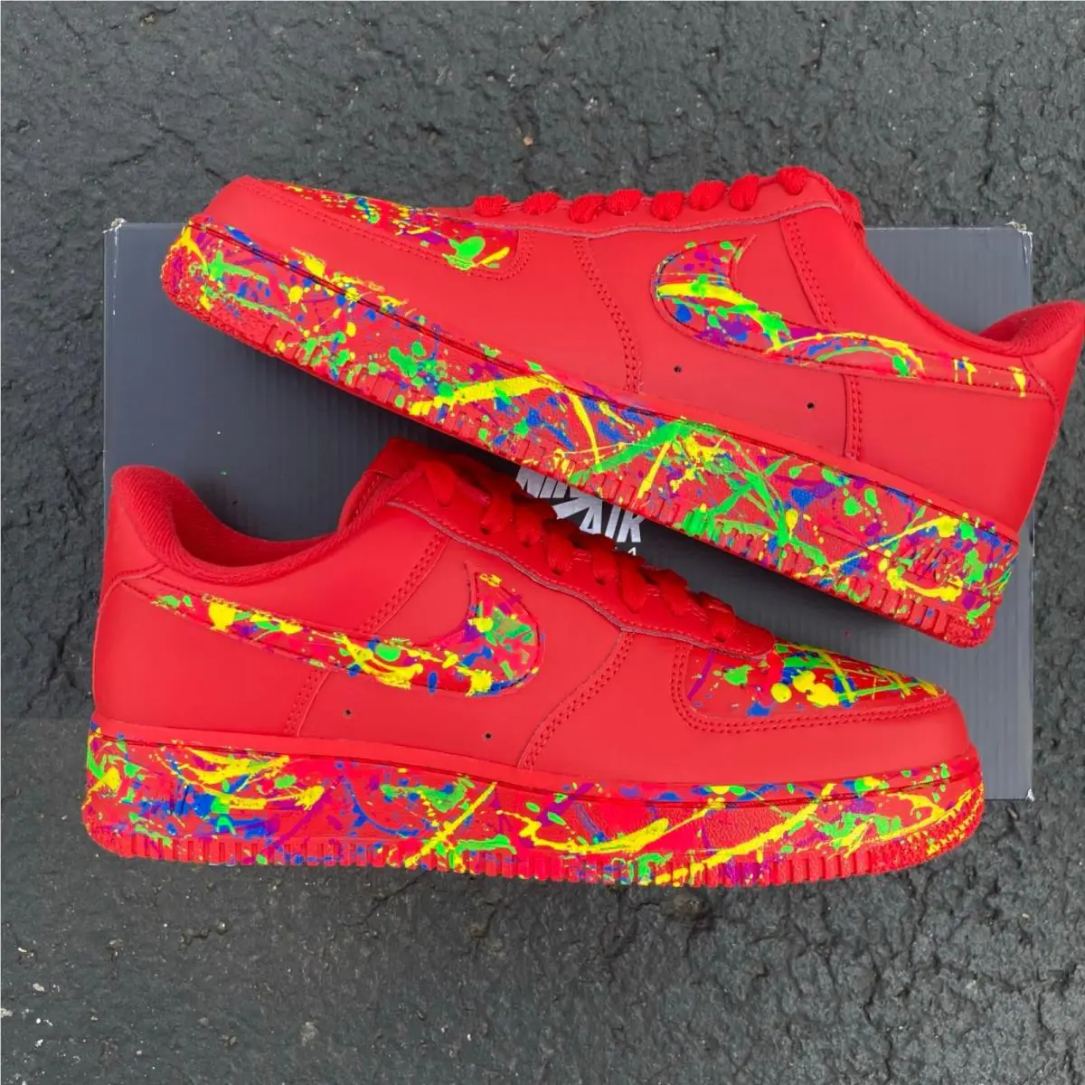 Nike shoes - Nike Air Force 1 - Air Force - DM8875-600 - Red 3