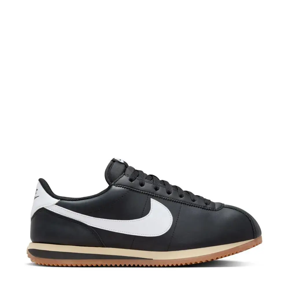 Mens Nike Cortez DM4044-002 Black/white/gum/sesame