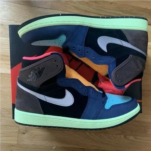 Nike shoes - Nike Air Jordan 1 - Air - 555088-201 - Multicolor 0