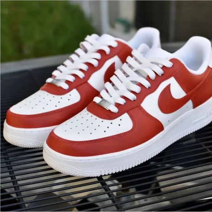 Nike shoes - Nike Air Force 1 - Air Force - CW2288-111 - White, Two Tone: Red 0