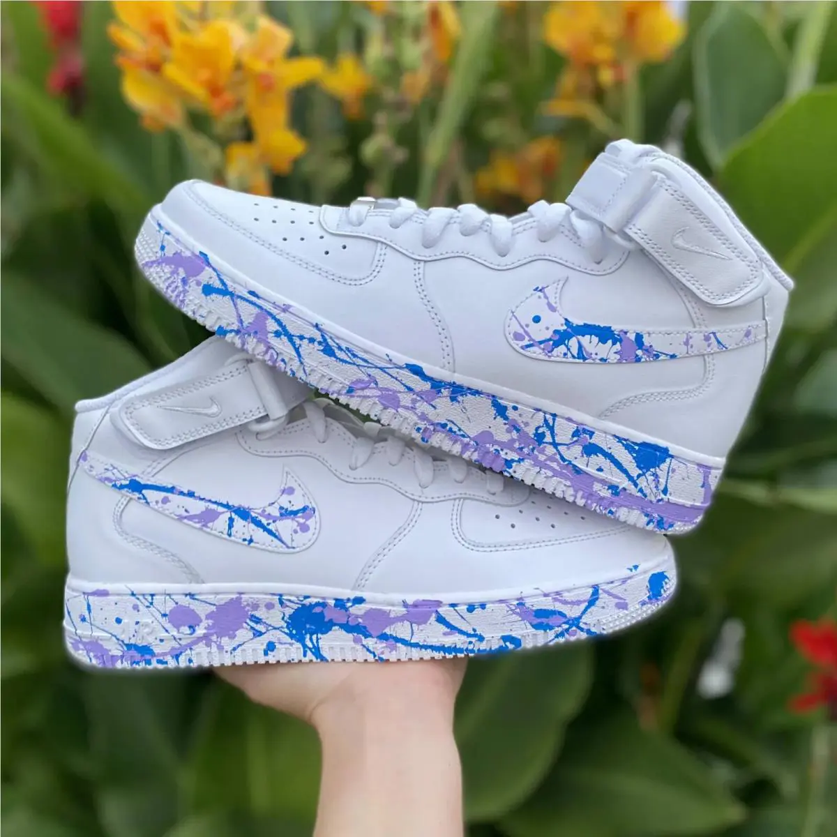 Nike shoes - Nike Air Force 1 - Air Force - DH2933-111 - White, Two Tone: Lilac Purple 23