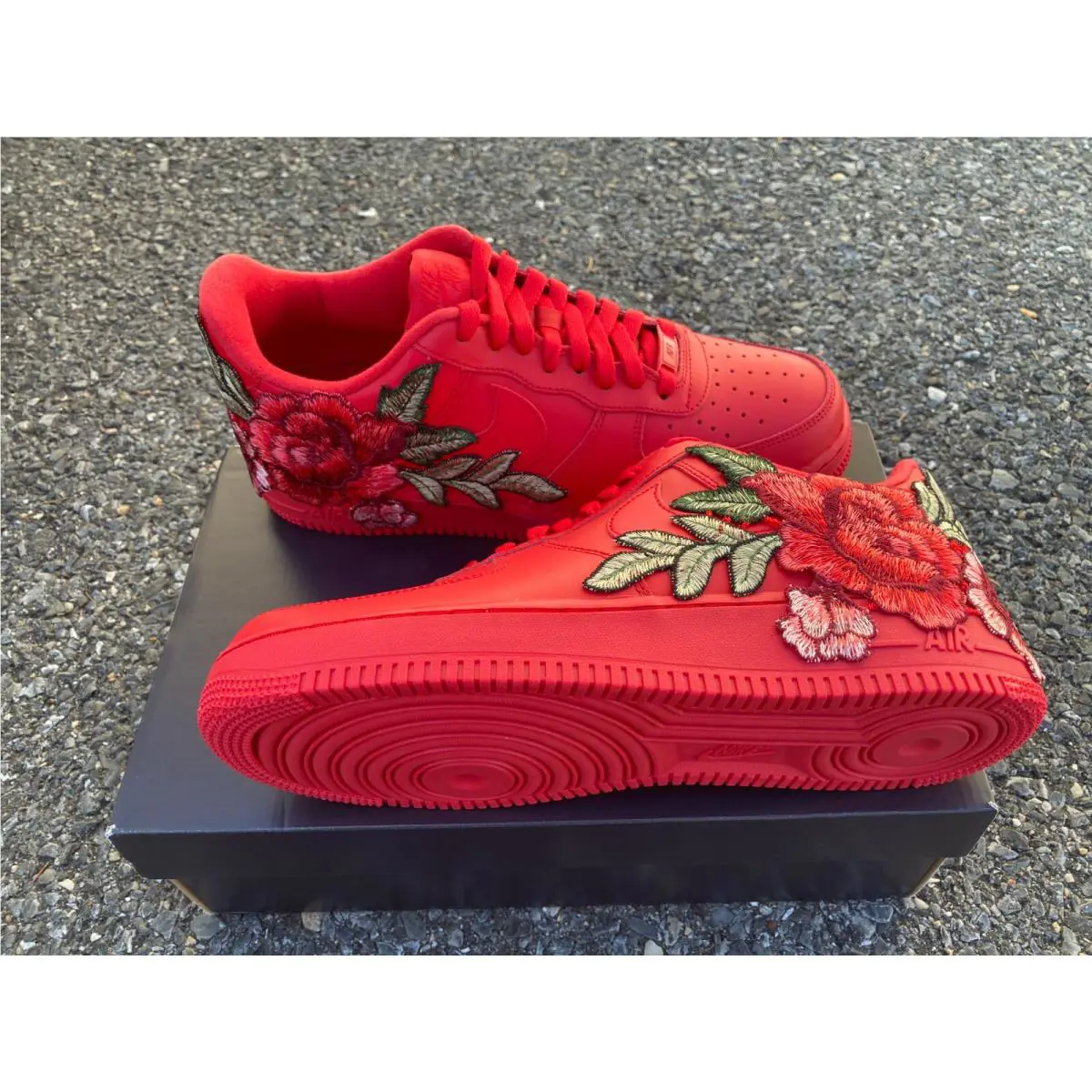 Nike shoes - Nike Air Force 1 - Air Force - CW2288-111 - Red, Manufacturer: Red 7