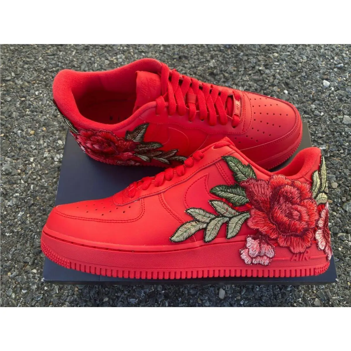 Nike shoes - Nike Air Force 1 - Air Force - CW2288-111 - Red, Manufacturer: Red 18