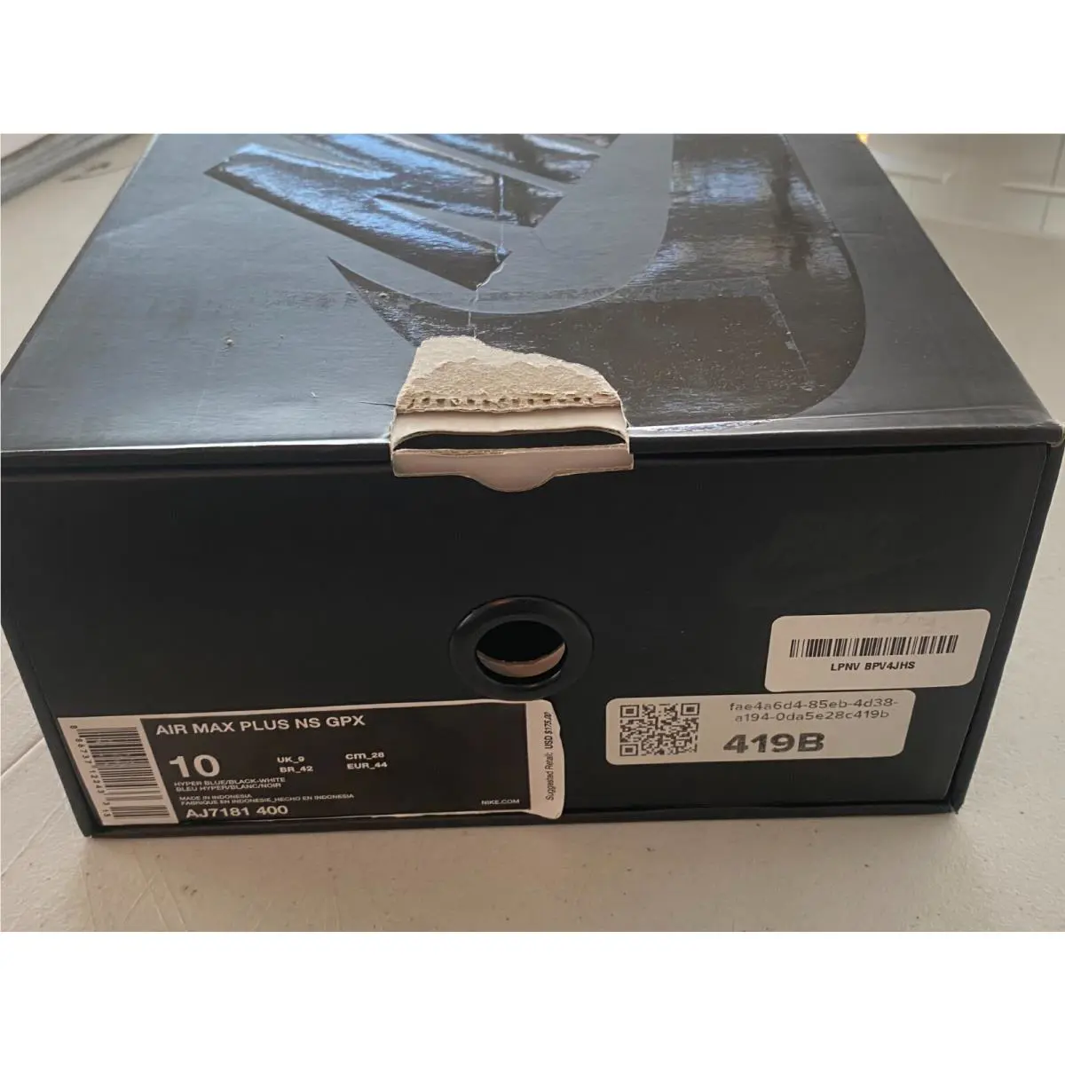 Nike shoes - Nike Air Max Plus - Air Max Plus - Blue 3