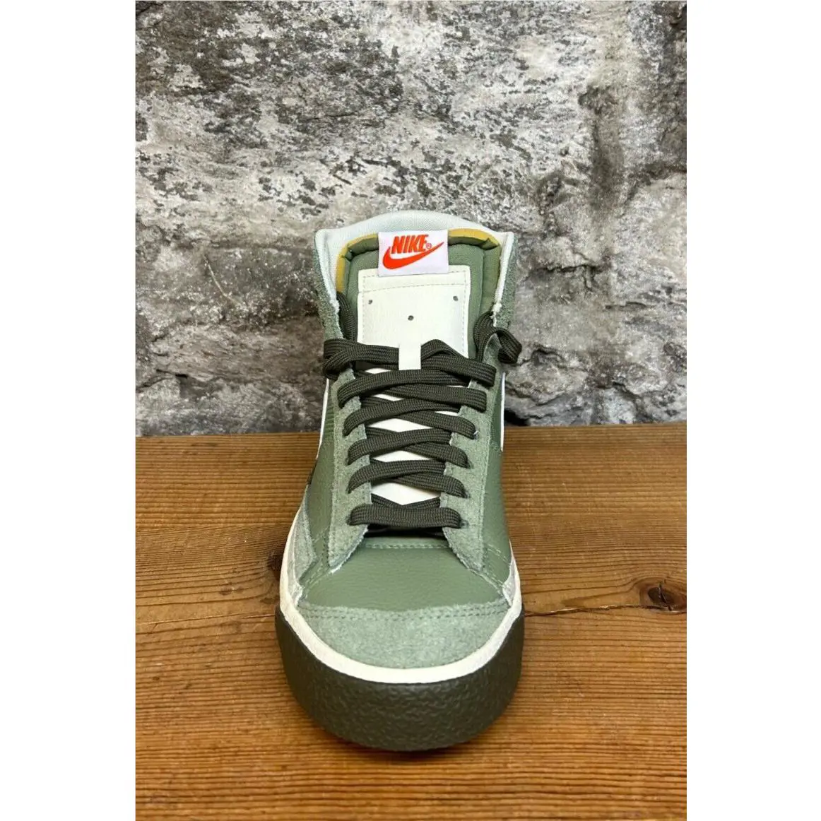 Nike shoes - Blazer Mid Pro Club - Blazer Mid Pro Club - DQ7673-301 - Olive 0