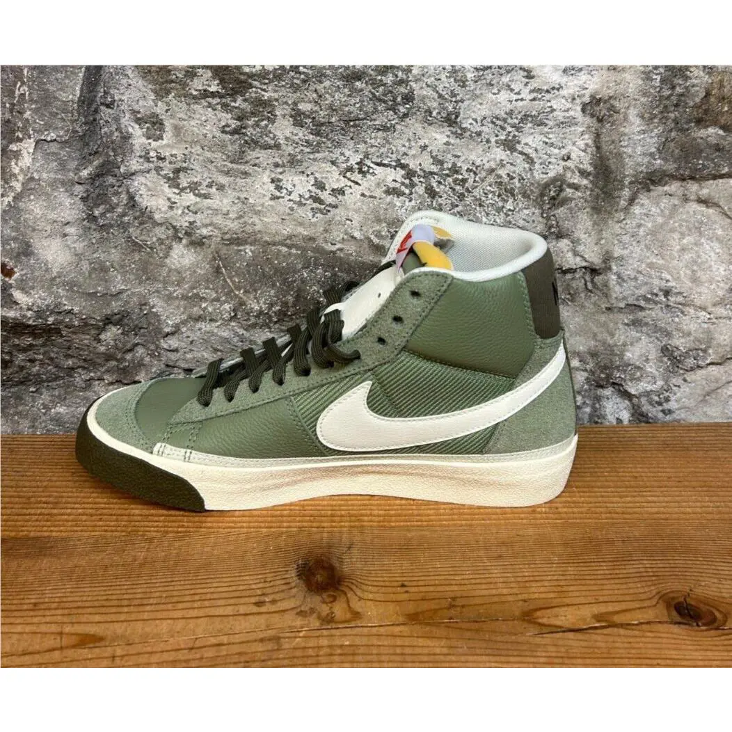 Nike shoes - Blazer Mid Pro Club - Blazer Mid Pro Club - DQ7673-301 - Olive 9