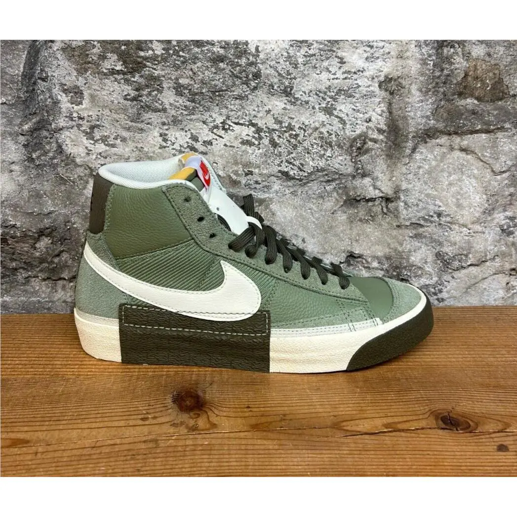 Nike shoes - Blazer Mid Pro Club - Blazer Mid Pro Club - DQ7673-301 - Olive 5