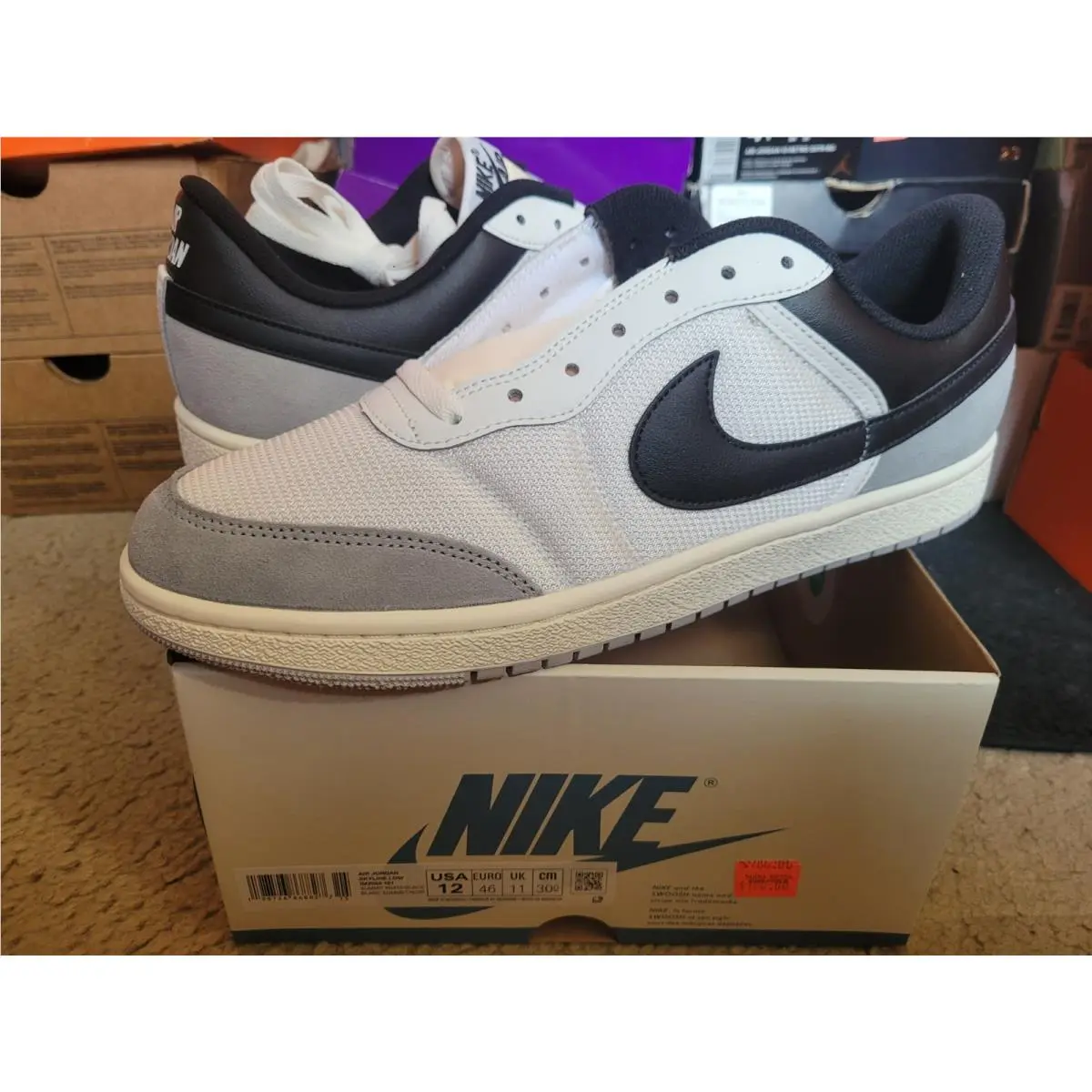 Nike shoes - Air Jordan Skyline Low - Air Skyline Low - IM2055 101 - White 7