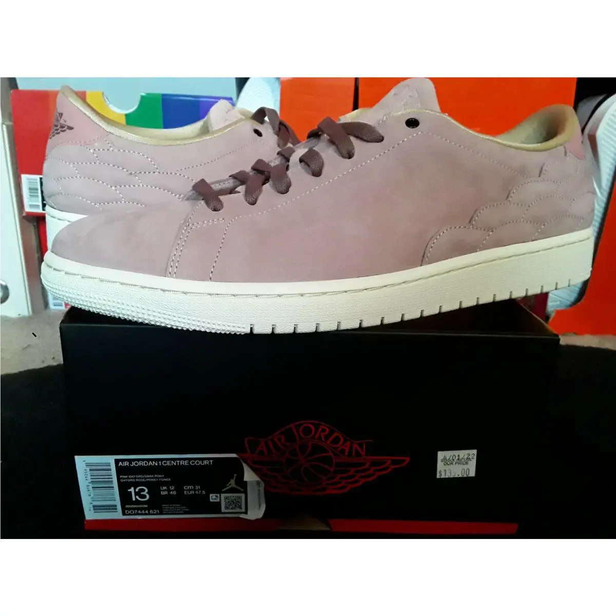 Nike shoes - Air Jordan 1 Retro - Air Retro - DO7444 621 - Pink 0