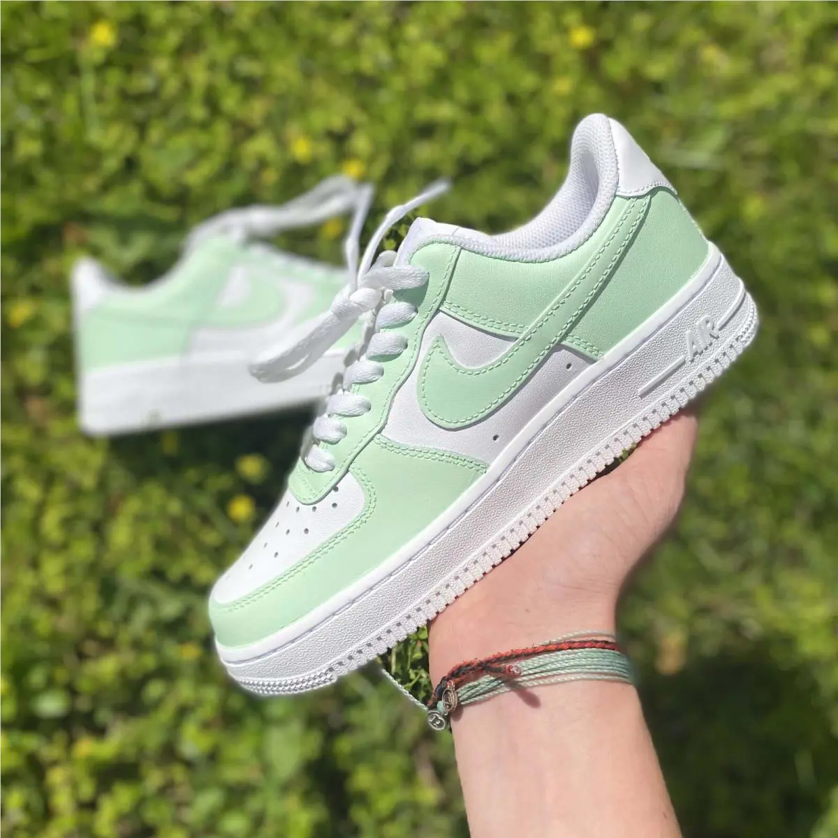 Nike shoes - Nike Air Force 1 - Air Force - DD8959-100 - Green 23