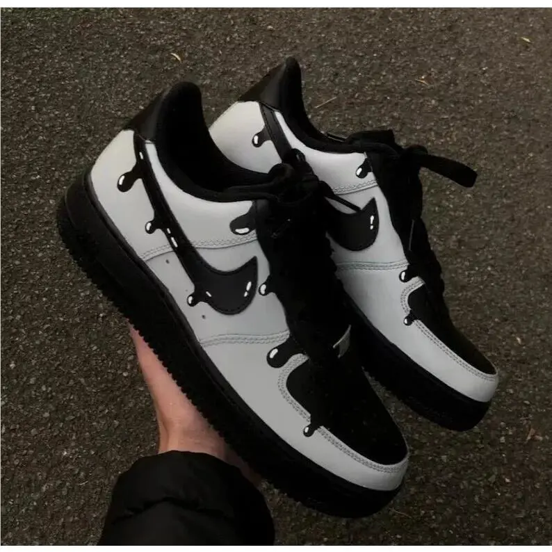 Nike shoes - Nike Air Force 1 - Air Force - DD8959-100 - Black 20