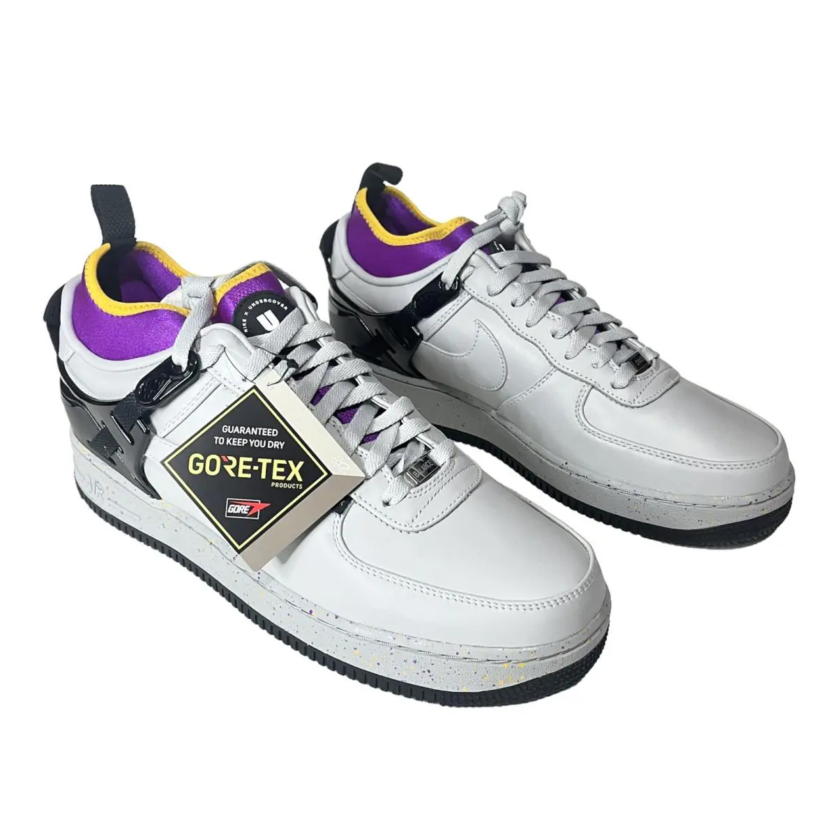 Nike shoes - Nike Air Force 1 - Air Force - DQ7558-001 - Gray 0