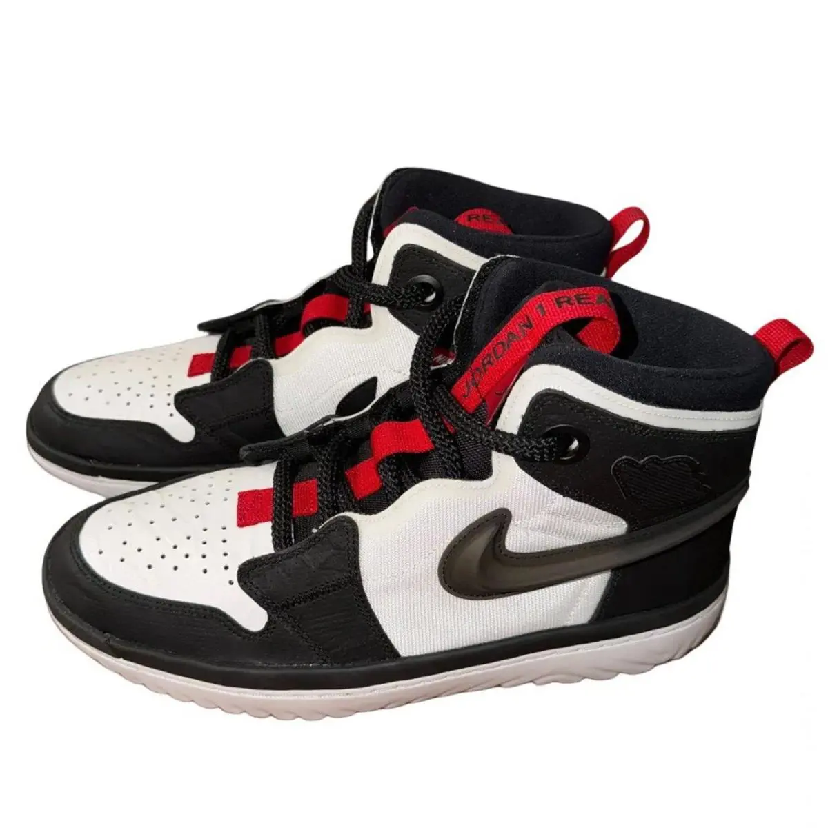 Nike shoes - Nike Air Jordan 1 High React - AR5321-016 - Black/Black-White-Gym Red 6