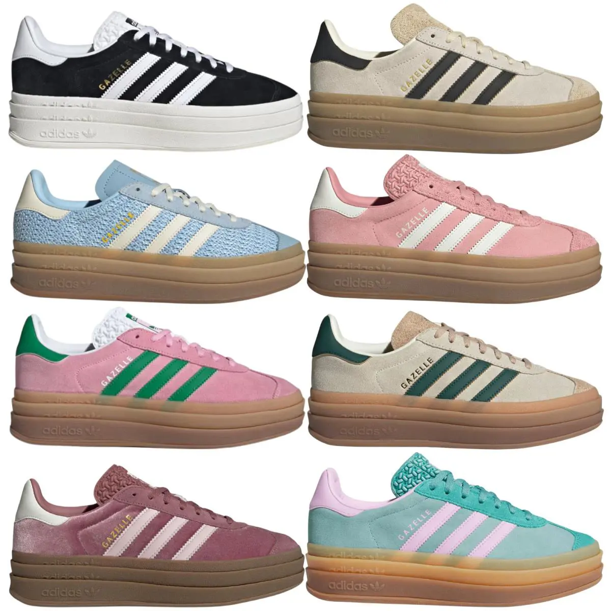 Nike shoes - adidas Originals Gazelle Bold - adidas Originals Gazelle Bold - Core Black/Cloud White/Core White 31