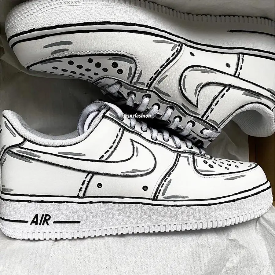 Nike shoes - Nike Air Force 1 - Air Force - CW2288-111 - White 5