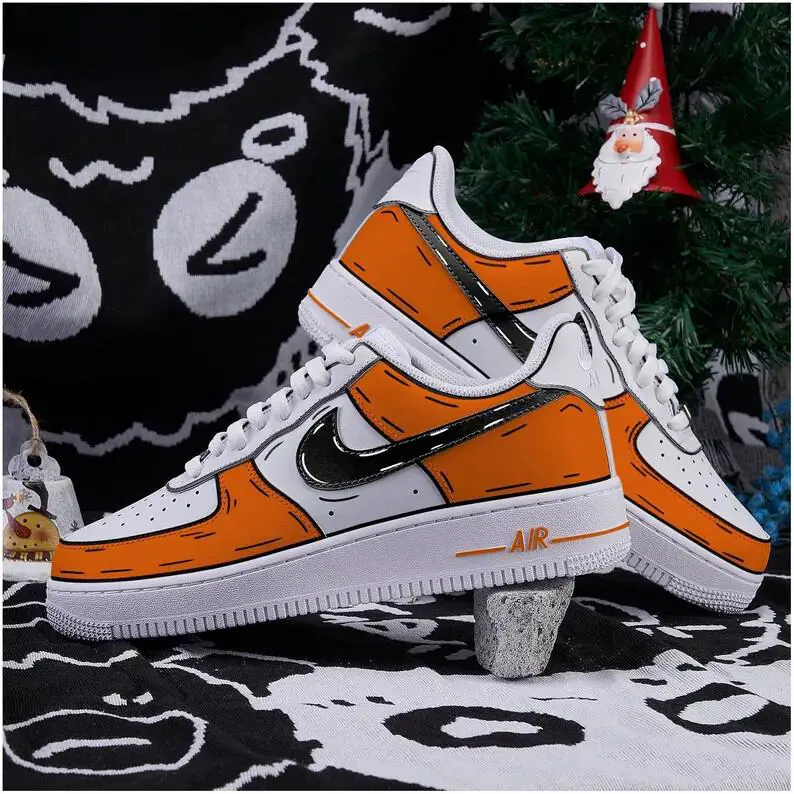 Nike shoes - Nike Air Force 1 - Air Force - DD8959-100 - Orange 15