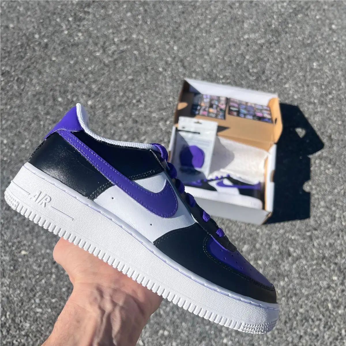 Nike shoes - Nike Air Force 1 - Air Force - DD8959-100 - Purple 5
