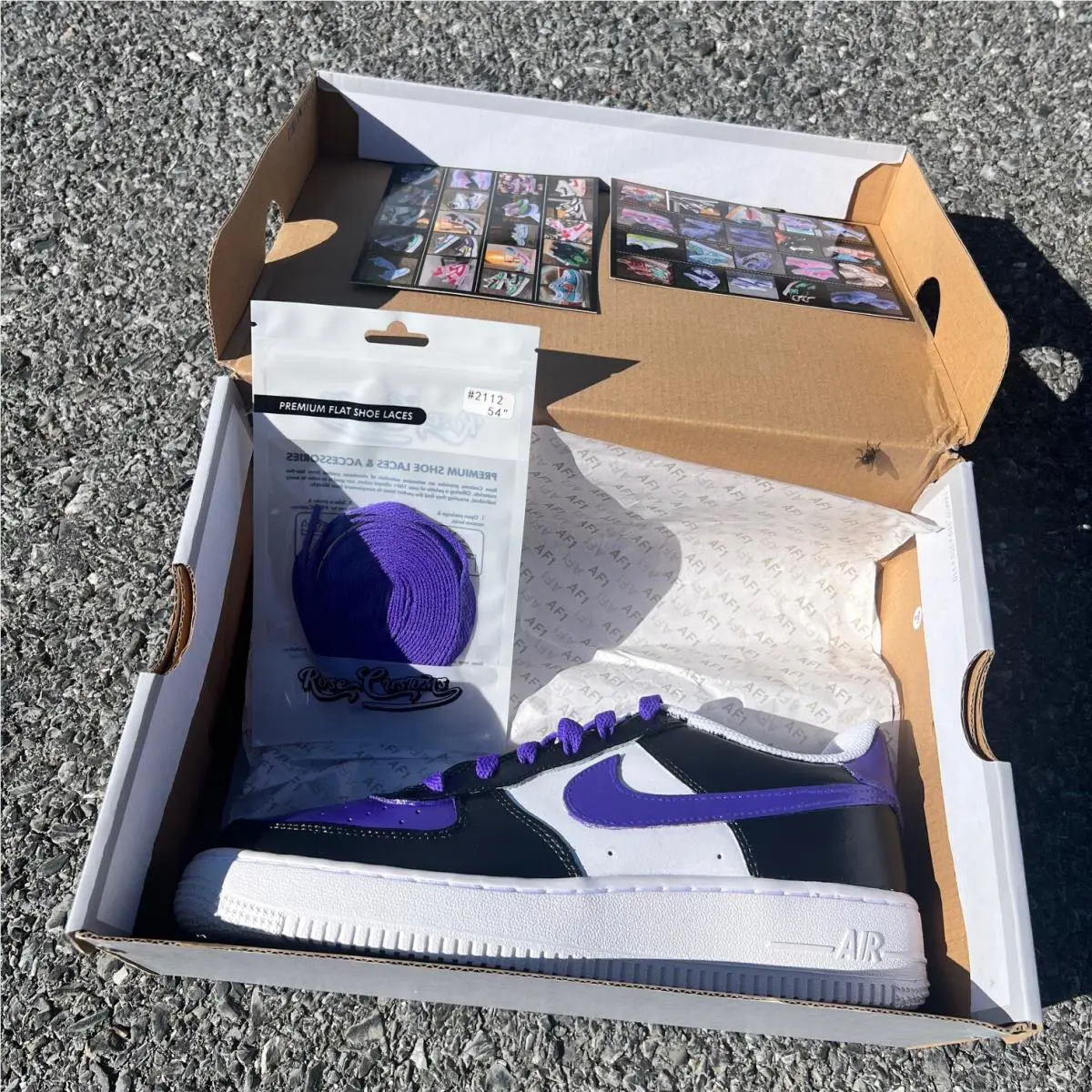 Nike shoes - Nike Air Force 1 - Air Force - DD8959-100 - Purple 6