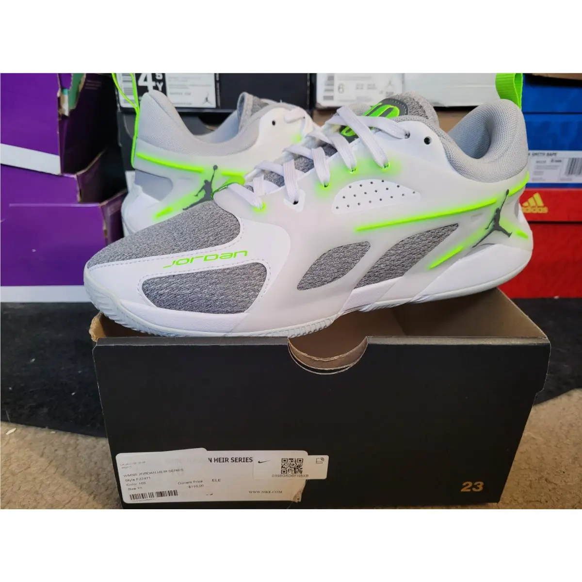 Nike shoes - Nike Air Jordan Heir - Air Heir - FZ2471 103 - Gray 8