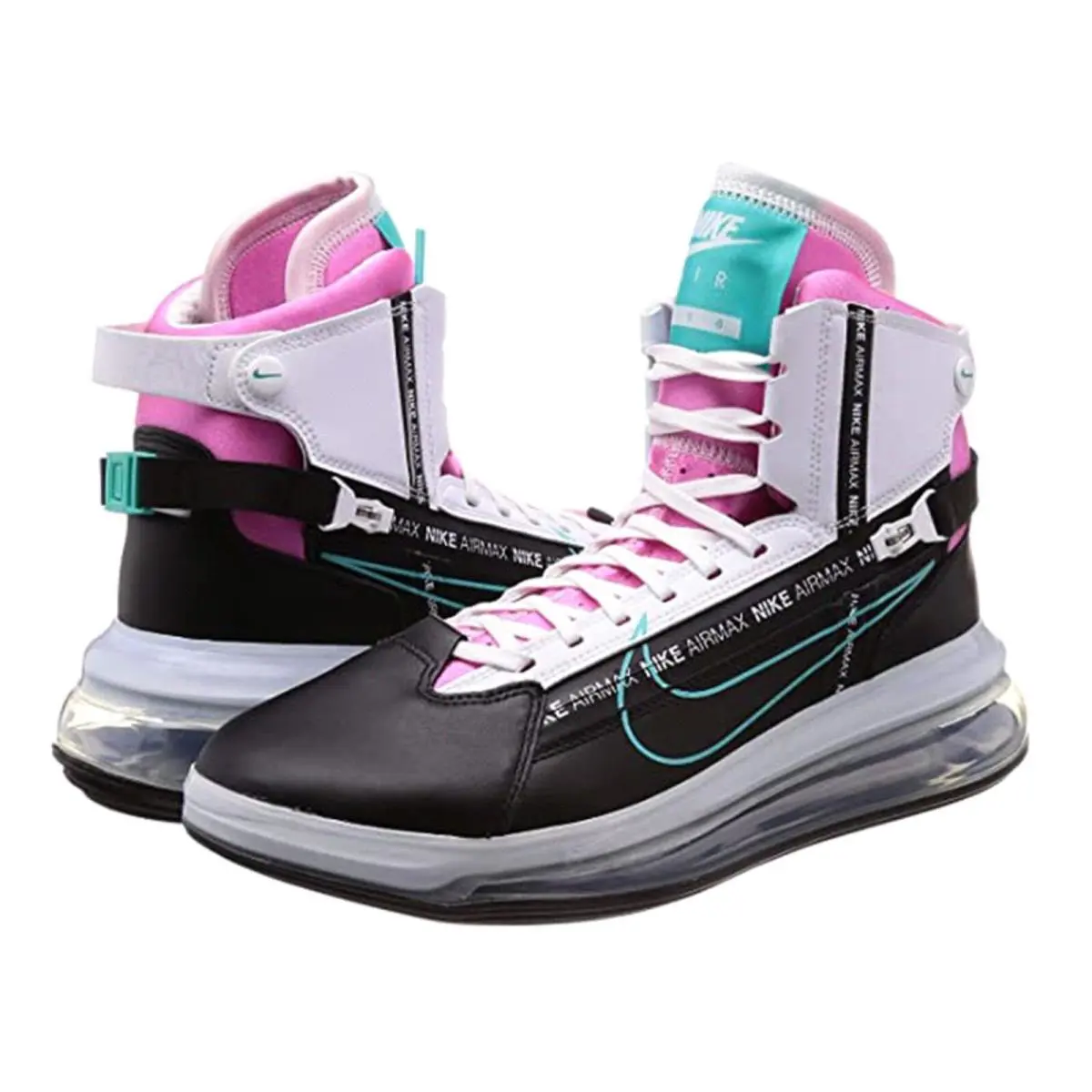 Nike shoes - Nike Air Max 720 - Air Max - AO2110 002 - Black/Hyper Jade-White 5