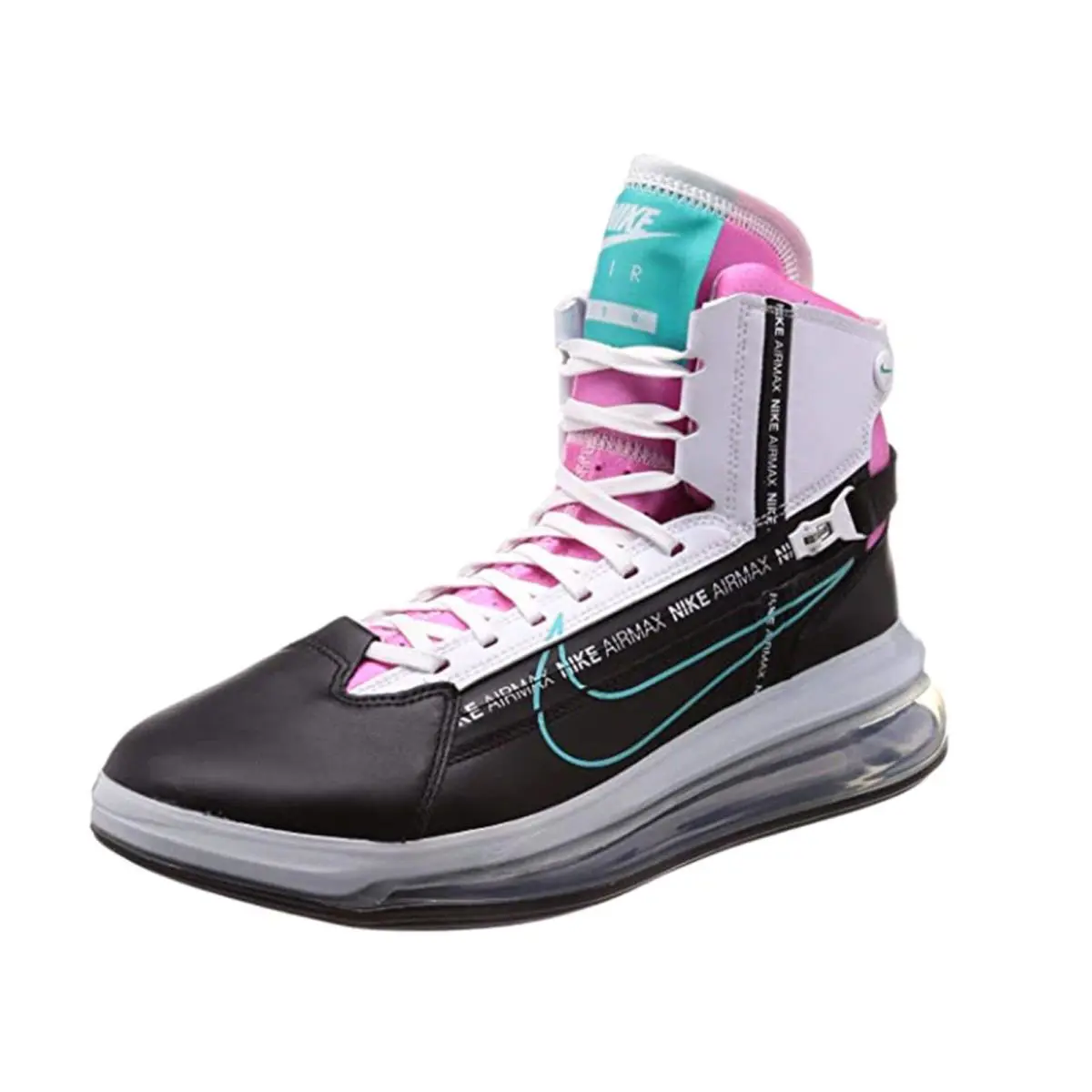 Nike shoes - Nike Air Max 720 - Air Max - AO2110 002 - Black/Hyper Jade-White 6