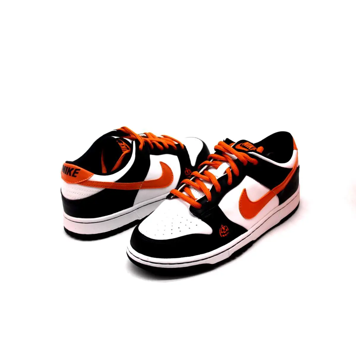 Nike shoes - Nike Dunk Low GS - Dunk Low - WHITE/SOFT ORANGE-BLACK 2