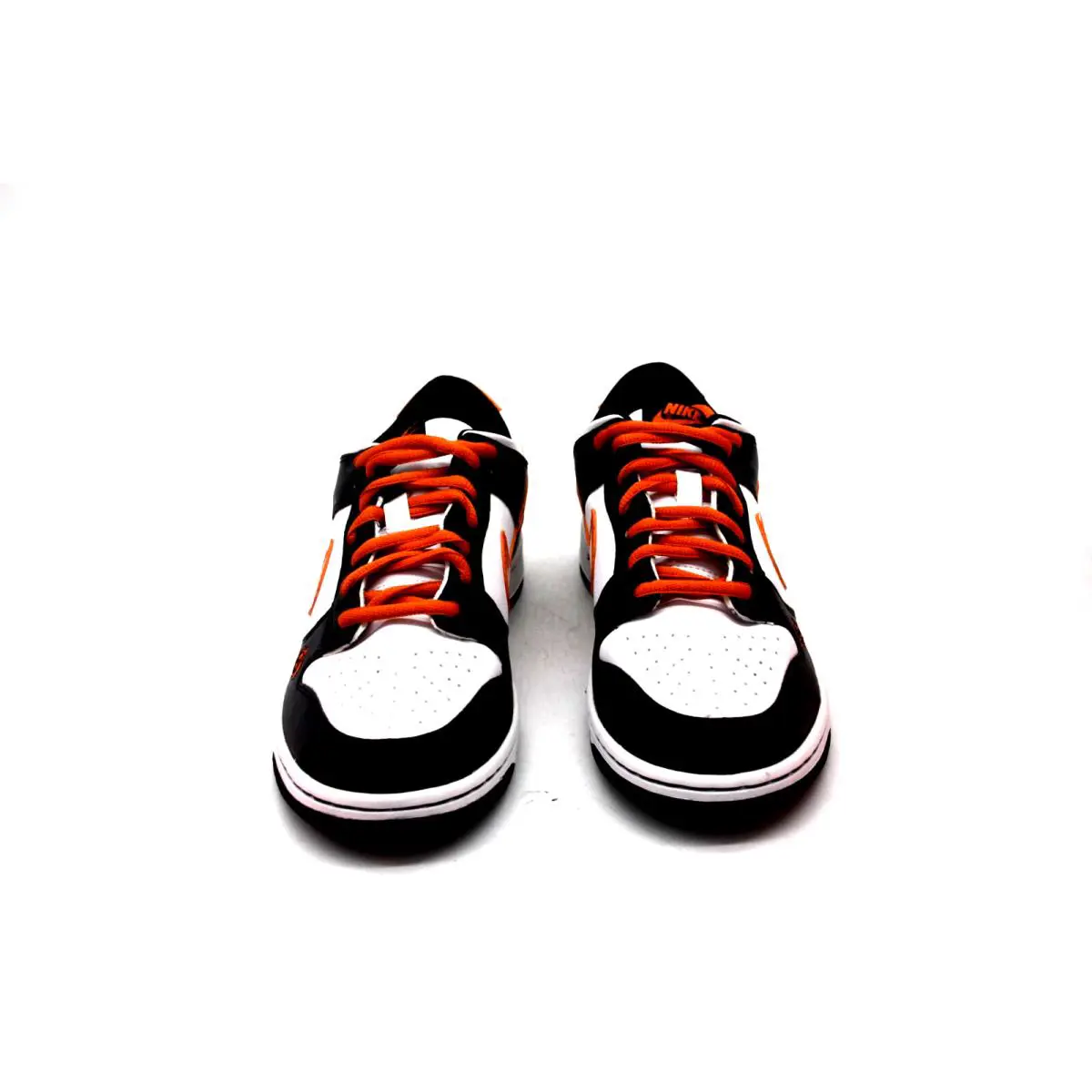 Nike shoes - Nike Dunk Low GS - Dunk Low - WHITE/SOFT ORANGE-BLACK 3