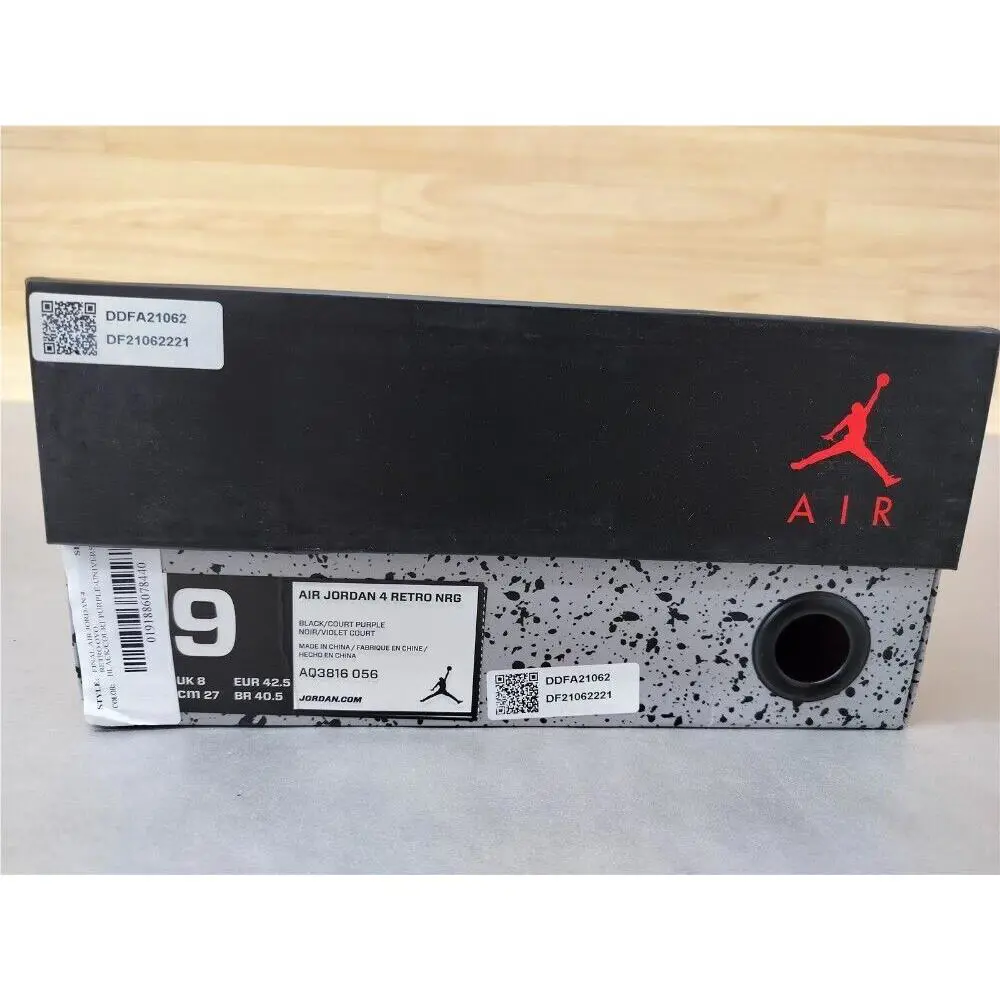 Nike shoes - Nike Air Jordan 4 NRG - AQ3816 056 - Black 6
