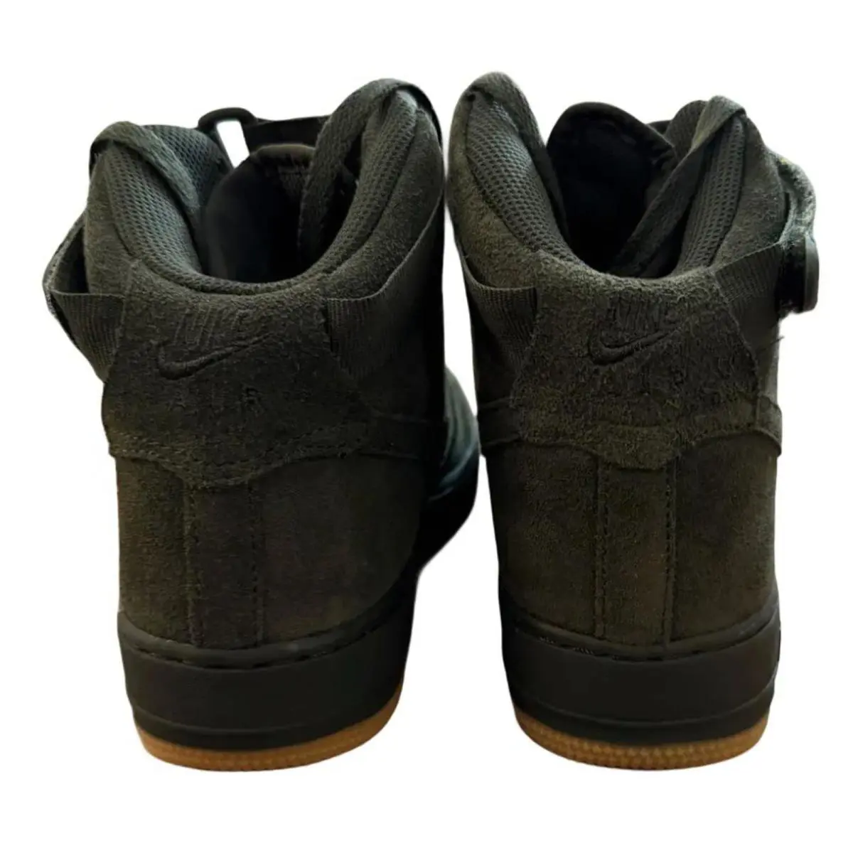 Nike shoes - Nike Air Force 1 High Lv8 (GS) - 807617 300 - Sequoia/Sequoia 3