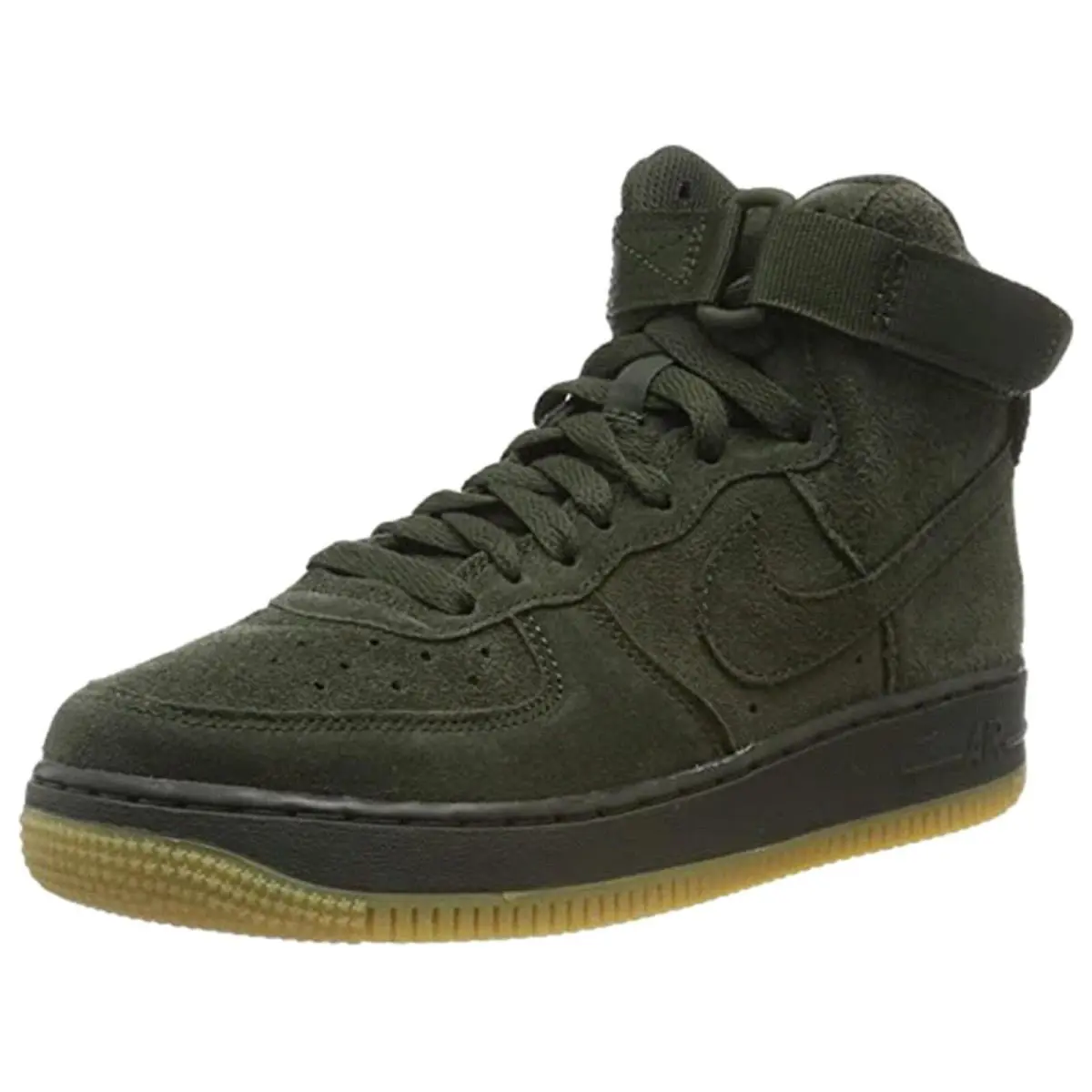 Nike shoes - Nike Air Force 1 High Lv8 (GS) - 807617 300 - Sequoia/Sequoia 6