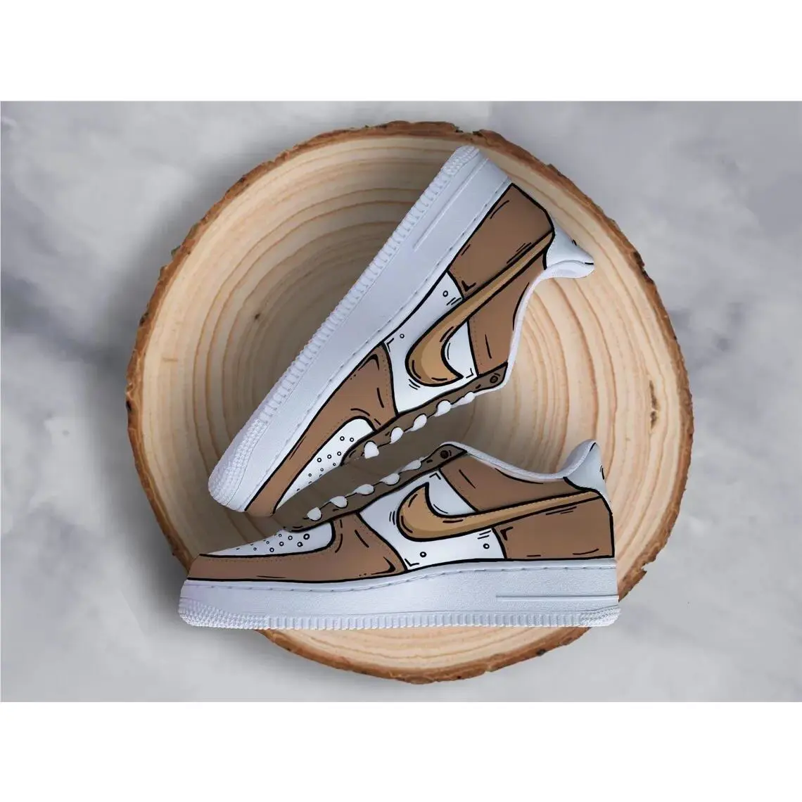 Nike shoes - Nike Air Force 1 - Air Force - CW2288-111 - Brown 5