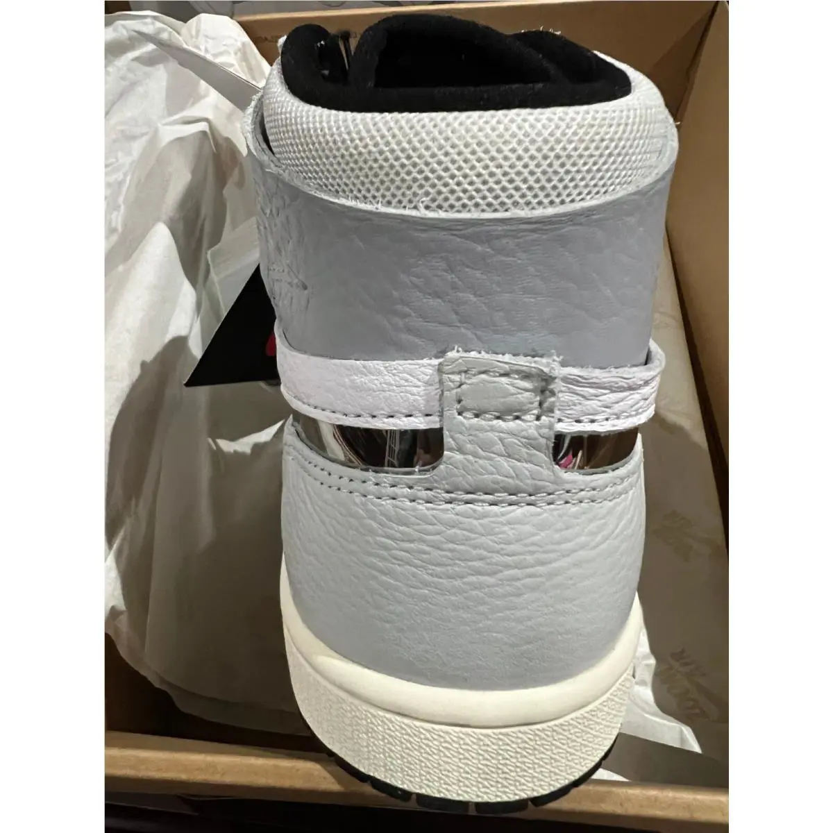 Nike shoes - WHITE/METALLIC SILVER 11